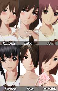 キャラクター６人イメージ